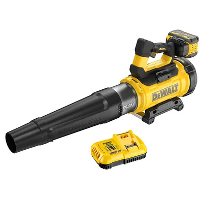 Акумулаторна въздуходувка DeWALT  с 1 батерия и зарядно, 54/18 V, 3/9 Ah, 1290 м3/ч, DCMBL777X1