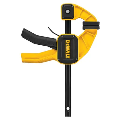 Бързодействаща стяга DeWALT с пластмасови челюсти 82x150 мм, DWHT0-83192