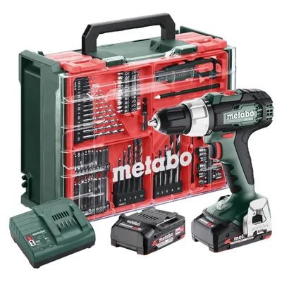 Бормашина акум. ударна 18V 60Nm METABO SB 18 2X2.0Ah