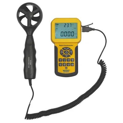 Дигитален анемометър Vogel  0.3-45 м/сек, от -10 до +45 °C, 641204