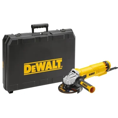 Електрически ъглошлайф DeWALT    1000 W, 125 мм, 10 000 об./мин, DWE4207K