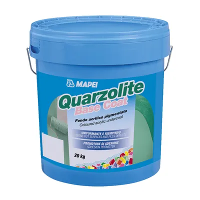 Грунд Mapei за мазилки дълбокопроникващ  20 кг, бял, Quarzolite Base Coat