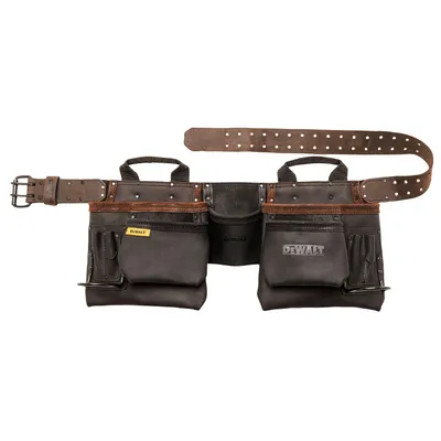 Колан DeWALT с кобур за инструменти  1400x60x300 мм, биволска кожа, DWST50112-1