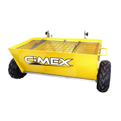 Количка за посипка на бетон Cimex  100 кг, 100 л, CWB100