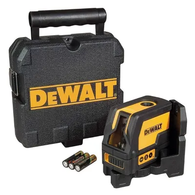 Комбиниран лазерен нивелир DeWALT с 2 линии и 2 точки 15 м, 0.3 мм/м, DW0822