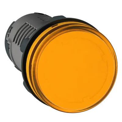 Лампа Schneider Electric сигнална LED моноблок  110 V, кехлибар, Easy Harmony XA2E