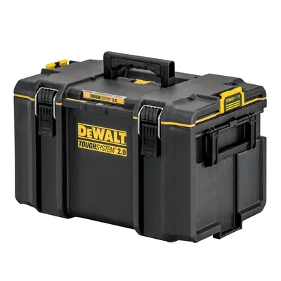 Пластмасов куфар DeWALT за инструменти 550х336х308 мм, 40 кг, черен, Toughsystem DS300