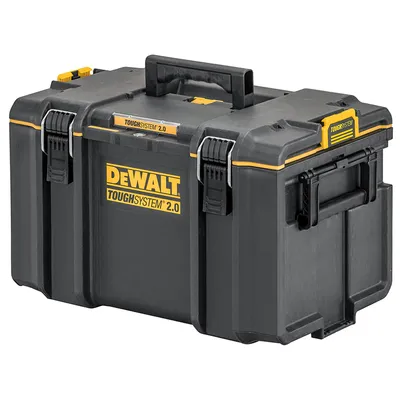 Пластмасов куфар DeWALT за инструменти 550х336х408 мм, 50 кг, черен, Toughsystem DS400