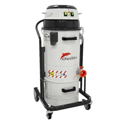 Прахосмукачка Delfin индустриална  2300 W, 230 V, 360 м3/ч, 202 DS