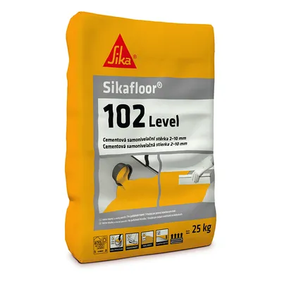 Саморазливна подова замазка Sika  сива, 25 кг, Sikafloor-102 Level
