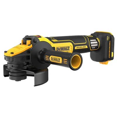 Акумулаторен ъглошлайф DeWALT без батерия и зарядно, 18 V, 125 мм, 3000-9000 об./мин, DCG409VSN