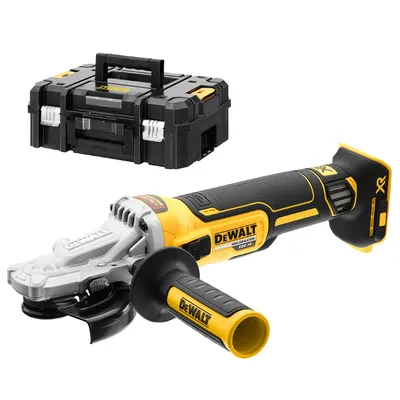Акумулаторен ъглошлайф DeWALT без батерия и зарядно, 18 V, 125 мм, 9000 об./мин, DCG405FNT