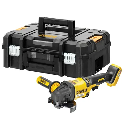Акумулаторен ъглошлайф DeWALT без батерия и зарядно, 54/18 V, 125 мм, 9000 об./мин, DCG418NT