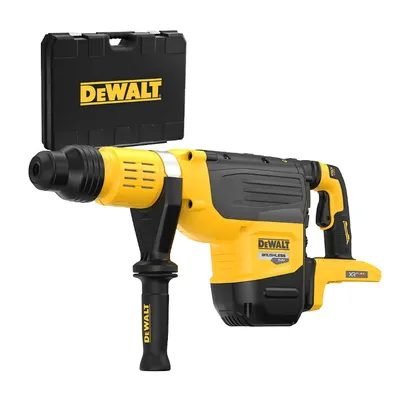 Акумулаторен перфоратор DeWALT с безчетков двигател без батерия и зарядно, SDS-max, 54/18 V, 19.4 J, 1105-2210 уд./мин, DCH775N