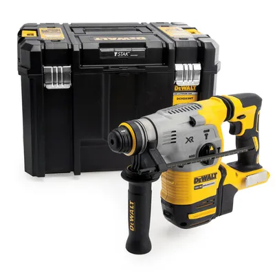 Акумулаторен перфоратор DeWALT с безчетков двигател  без батерия и зарядно, SDS-plus, 18 V, 2.8 J, 0-4480 уд./мин, DCH283NT