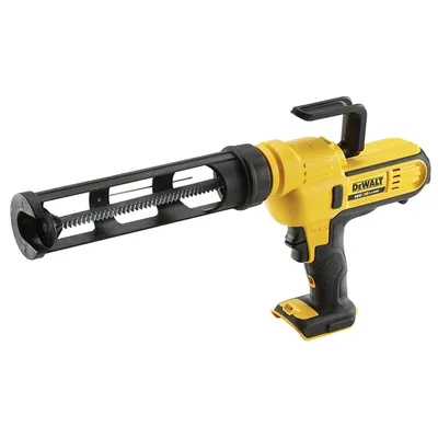 Акумулаторен пистолет DeWALT за силикон, лепила и уплътнители в картуш  без батерия и зарядно, 18 V, 0.31 л, DCE560N
