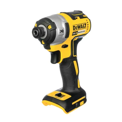 Акумулаторен ударен гайковерт DeWALT с безчетков двигател  без батерия и зарядно, 18 V, 192 Nm, шестостен, 1/4", DCF840N