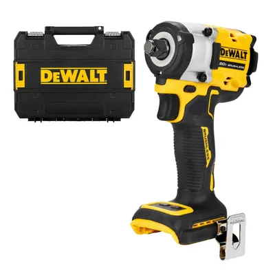 Акумулаторен ударен гайковерт DeWALT с безчетков двигател  без батерия и зарядно, 18 V, 406 Nm, квадрат, 1/2", DCF921NT