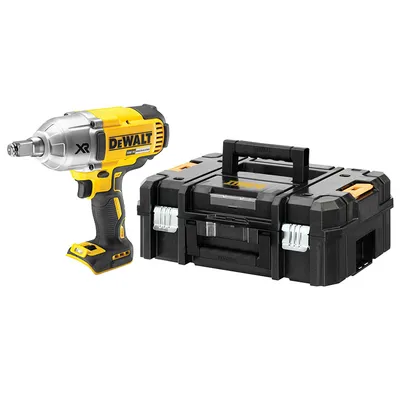 Акумулаторен ударен гайковерт DeWALT с безчетков двигател без батерия и зарядно, 18 V, 950 Nm, квадрат, 1/2", DCF899HNT