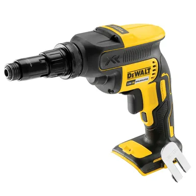 Акумулаторен винтоверт DeWALT с безчетков двигател без батерия и зарядно, 18 V, 34 Nm, 1/4", шестостен, DCF622N