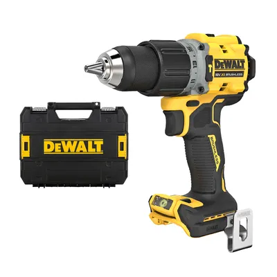 Акумулаторен винтоверт DeWALT с безчетков двигател без батерия и зарядно, 18 V, 90 Nm, 1.5-13 мм, DCD800NT