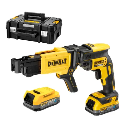 Акумулаторен винтоверт DeWALT с безчетков двигател за сухо строителство с 1 батерия без зарядно, 18 V, 1.7 Ah, 30 Nm, 1/4", шестостен, DCF620E1K
