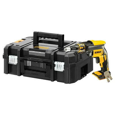 Акумулаторен винтоверт DeWALT за сухо строителство без батерия и зарядно, 18 V, 30 Nm, 1/4", шестостен, DCF620NT