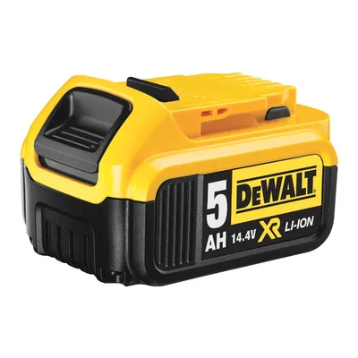 Акумулаторна батерия DeWALT Li-Ion за електроинструменти 14.4 V, 5 Ah, DCB144