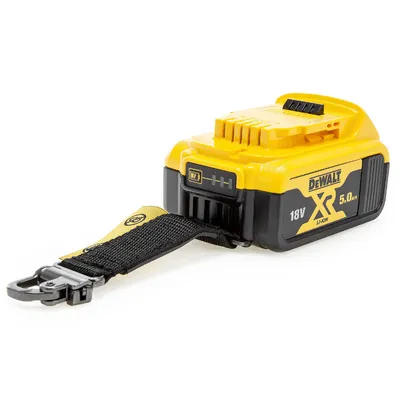 Акумулаторна батерия DeWALT Li-Ion за електроинструменти с осигурител 18 V, 5 Ah, DCB184LR