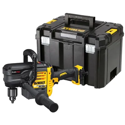 Акумулаторна бормашина DeWALT ъглова ударна без батерия и зарядно, 54 V, 140 Nm, 0-300/0-1250 об./мин, 1.5-13 мм, DCD460NT