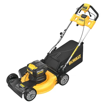 Акумулаторна косачка DeWALT самоходна, с кош  без батерия и зарядно, 36 V, 530 мм, 1500 м2, DCMWSP564N