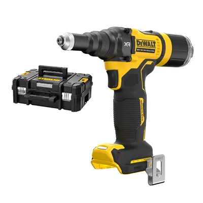 Акумулаторна нитачка за поп-нитове DeWALT без батерия и зарядно, 18 V, 10 kN, 2.4-4.8 мм, DCF403NT
