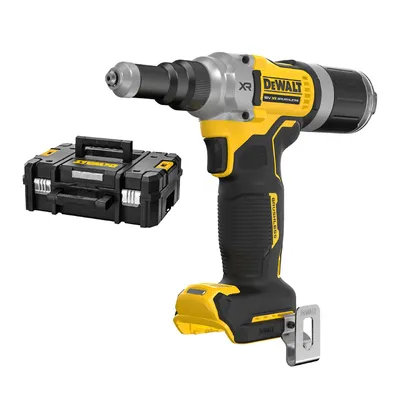 Акумулаторна нитачка за поп-нитове DeWALT без батерия и зарядно, 18 V, 20 kN, 4.8-6.4 мм, DCF414NT