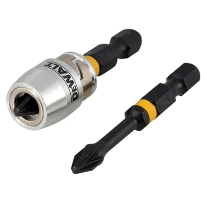 Държач на битове DeWALT с дълбочинен ограничител  PZ 2, 1/4", 50 мм, DT70535T