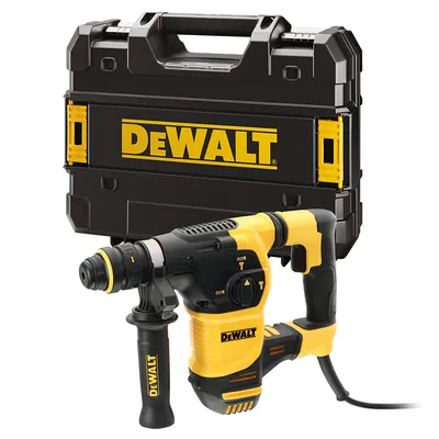 Електрически перфоратор DeWALT SDS-plus, 950 W, 3.5 J, 0-5200 уд./мин, D25334K