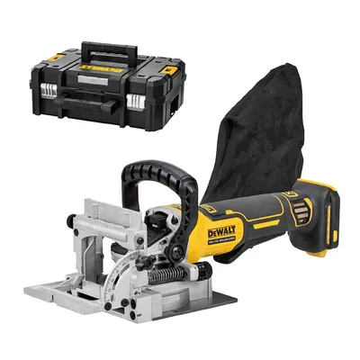 Фреза за дървени сглобки DeWALT тип бисквитка  без батерия и зарядно, 18 V, 8000 об./мин, 102 мм, DCW682NT