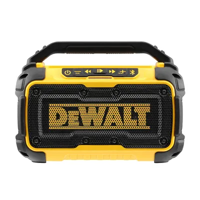 Колона DeWALT Bluetooth  без батерия и зарядно, 10.8-18 V, 30 м, DCR011