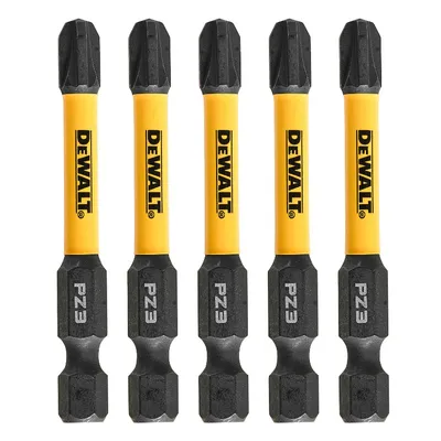 Комплект битове DeWALT PZ 3, 1/4", 57 мм, 5 бр., Extreme FlexTorq