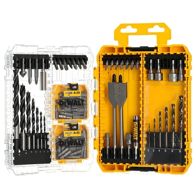 Комплект битове DeWALT със свредла 100 бр., DT70785