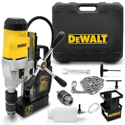 Магнитна бормашина DeWALT 1200 W, 0-450 об./мин, 3.8 kN, DWE1622K