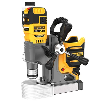 Магнитна бормашина DeWALT аумулаторна без батерия и зарядно, 18 V, 130-420/250-810 об./мин, 13-19 мм, 9.9 kN, DCD1623N
