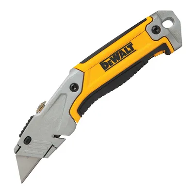 Макетен нож DeWALT метален с трапецовидно прибиращо острие  225x19 мм, DWHT10046