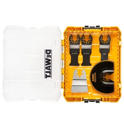 Нож за многофункционален осцилатор DeWALT  комплект Quick, 5 бр., DT20761