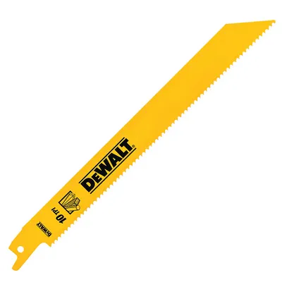 Нож за саблен трион DeWALT за дърво и метал 203 мм, DT90383