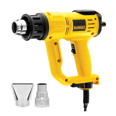 Пистолет за горещ въздух DeWALT електрически в кутия  2000 W, 250-500 л/мин, 600 °C, D26414