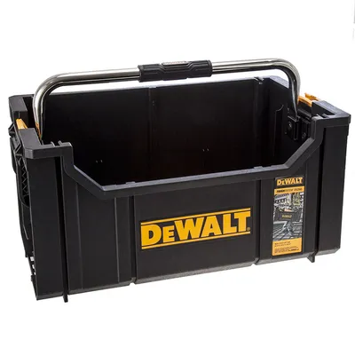 Пластмасов куфар DeWALT за инструменти 227х330х558 мм, 20 кг, черен, DWST1-75654