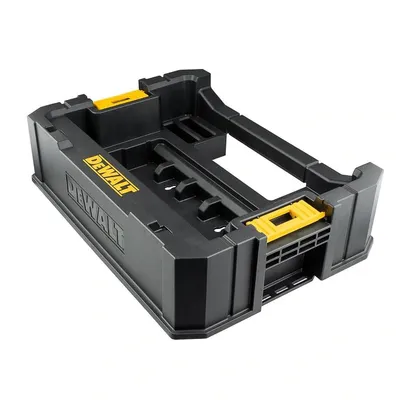 Пластмасов куфар DeWALT за инструменти 440x332 мм, черен, TSTAK CADDY