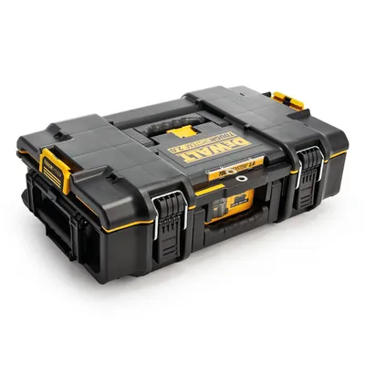 Пластмасов куфар DeWALT за инструменти 554х371х165 мм, 50 кг, черен, DS166