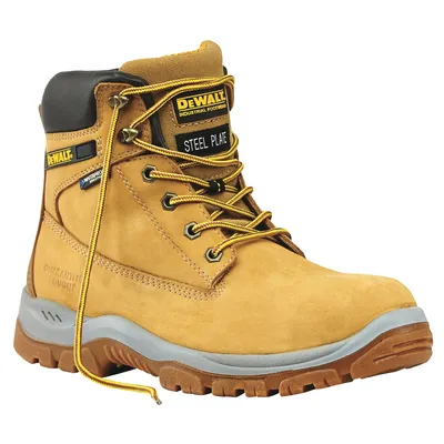 Работни обувки DeWALT с метално бомбе и вложка в подметката високи №41, Titanium Honey