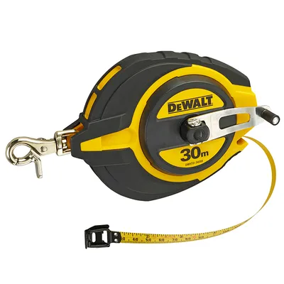 Ролетка за големи дължини DeWALT в затворен корпус  30 м, DWHT0-34093